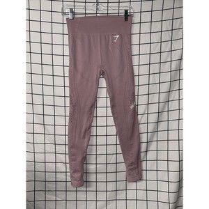 Gymshark Seamless Breathable Leggings High Waisted Pink Size: XS